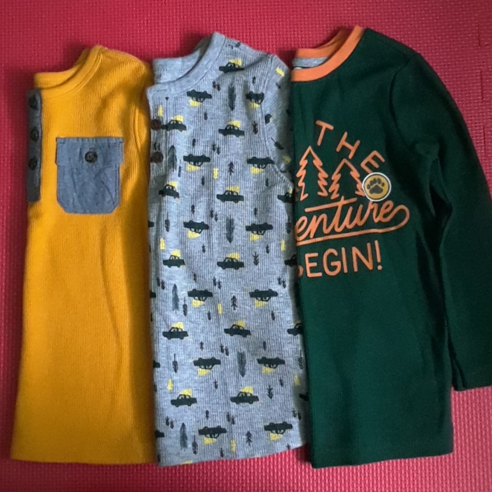 🌮3T-4T long sleeve thermal shirts🌮